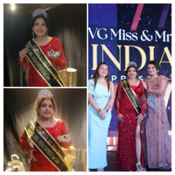 Chandrani Sarkar VG Mrs India Empress Kolkata Beauty Queen Homemaker Transformation Women Empowerment