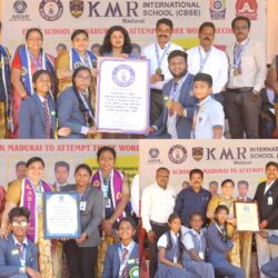 #KMRInternationalSchool #EliteWorldRecords #AsianBookOfRecords #IndianBookOfRecords #TamilanBookOfRecords #GreenRevolution #SustainabilityInEducation #WorldRecordAchievement #MaduraiPride #I