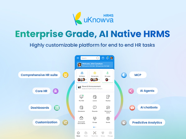 Tags- #Enterprise HRMS ,#HR Automation, #uKnowva HRMS, #AI-Native HRMS